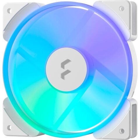 Кулер для корпуса Fractal Design Prisma AL-12 ARGB PWM (FD-FAN-PRI-AL12-PWM-WT) - Вентиляторы к корпусам  - Вентиляторы к корпусам 