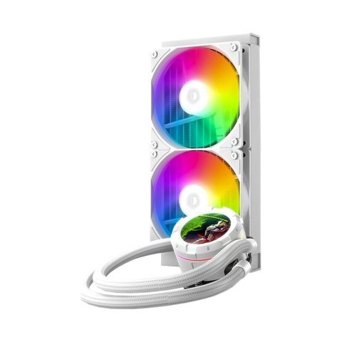 Система жидкостного охлаждения ID-Cooling SL240 XE White - Нулевой остаток (Feed)  - Нулевой остаток (Feed)