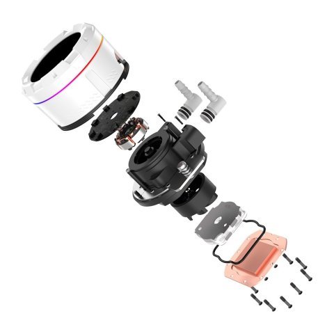 Система жидкостного охлаждения ID-Cooling SL240 XE White - Нулевой остаток (Feed)  - Нулевой остаток (Feed)